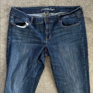 American Eagle Straight Stretch 18 Long